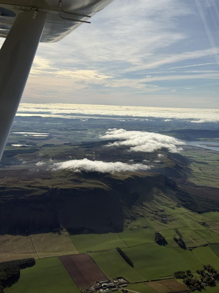 En-route to the Balado fly-in.