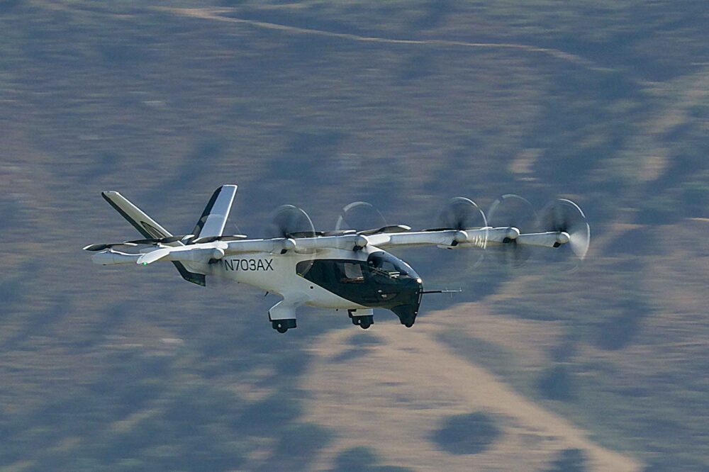 Archer's Midnight electric air taxi. Photo: Archer
