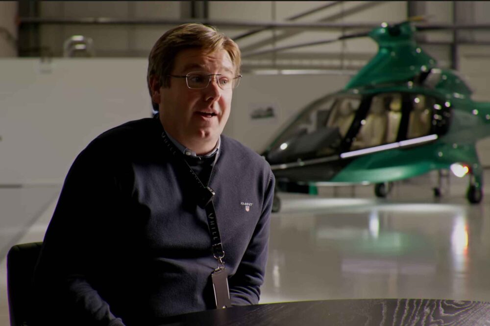 Dr Jason Hill, founder and owner of Hill Helicopters