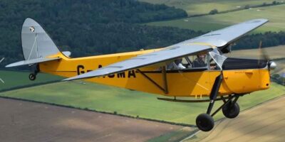 A flight in Leopard Moth is one of the prizes at the Aviators Ball Silent Auction