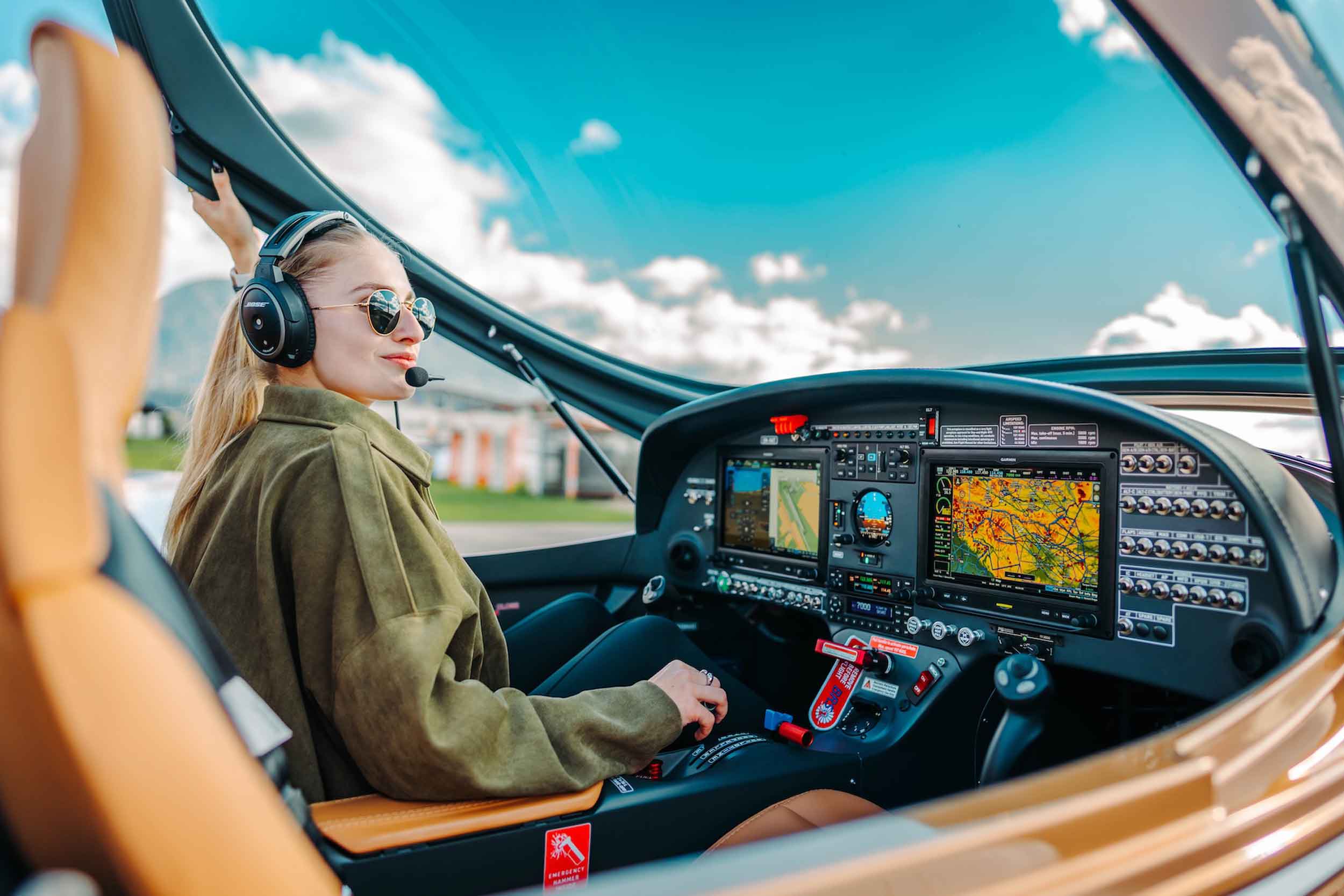 Cockpit of the B23
