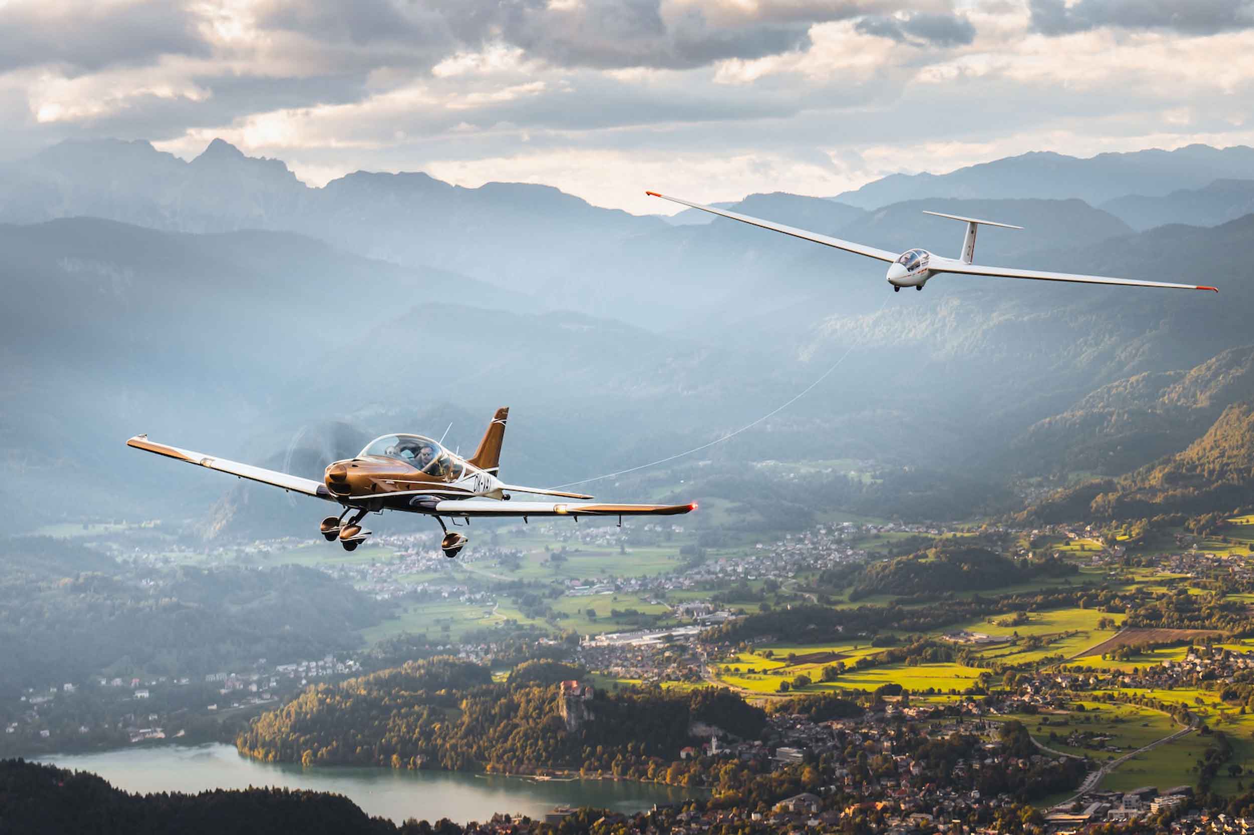 160hp Bristell B23 ideal for glider tow launches. Photos: Bristell