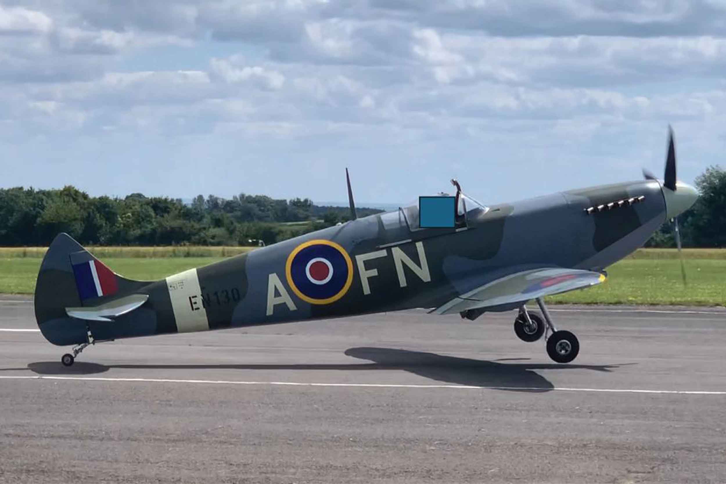 G-ENAA Supermarine Spitfire Mk 26B. Photo: AAIB
