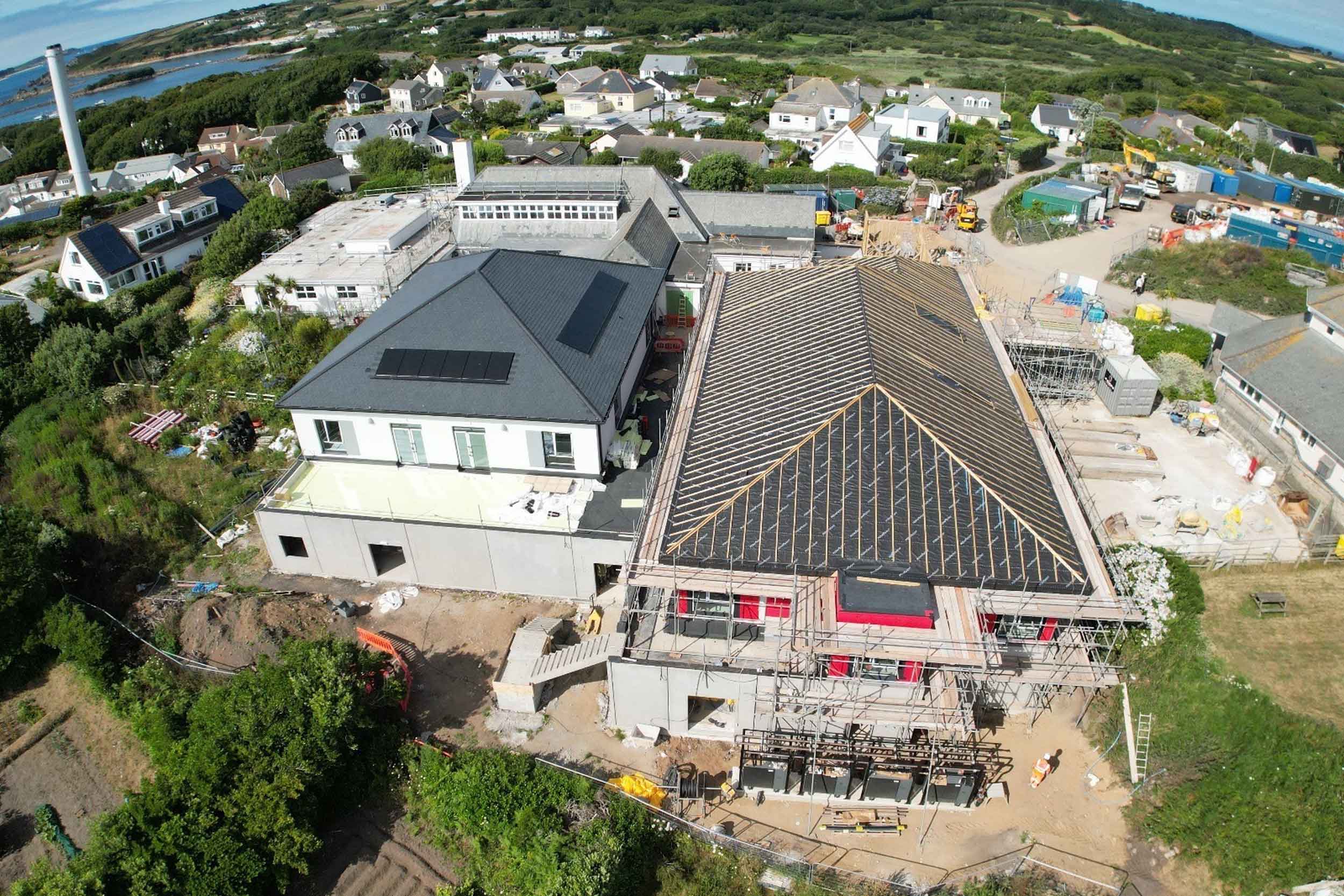 NHS delivery drones are expected to operate between Isles of Scilly hospital and Truro, Cornwall. Photo: NHS