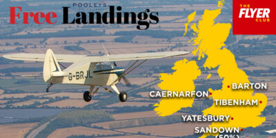 FLYER free landings for December 2025