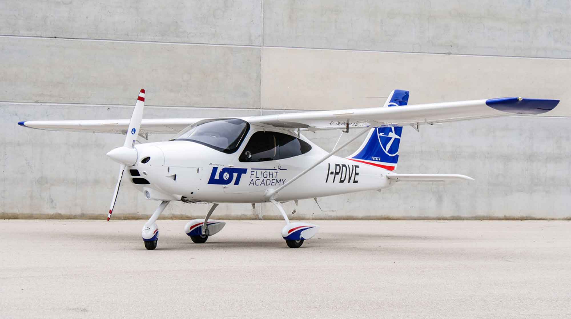 Outgoing Tecnam P2008JC is popular with flight schools. Photo: Tecnam