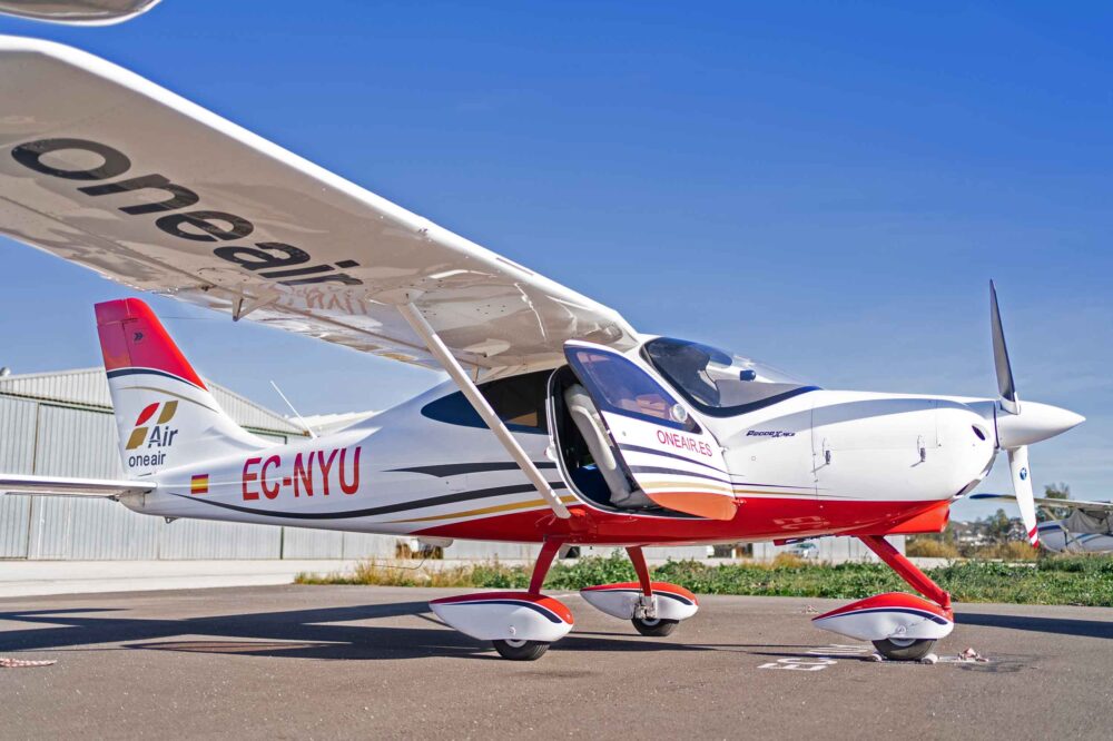 Tecnam's latest P2008JC NG is heading for Spanish ATO One Air. Photo: Tecnam