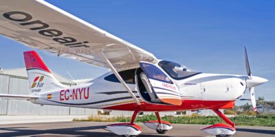 Tecnam's latest P2008JC NG is heading for Spanish ATO One Air. Photo: Tecnam