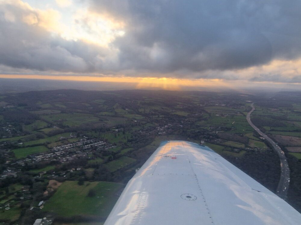 Aircraft wing.