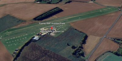 Andrewsfield Airfield. Image: Google Earth
