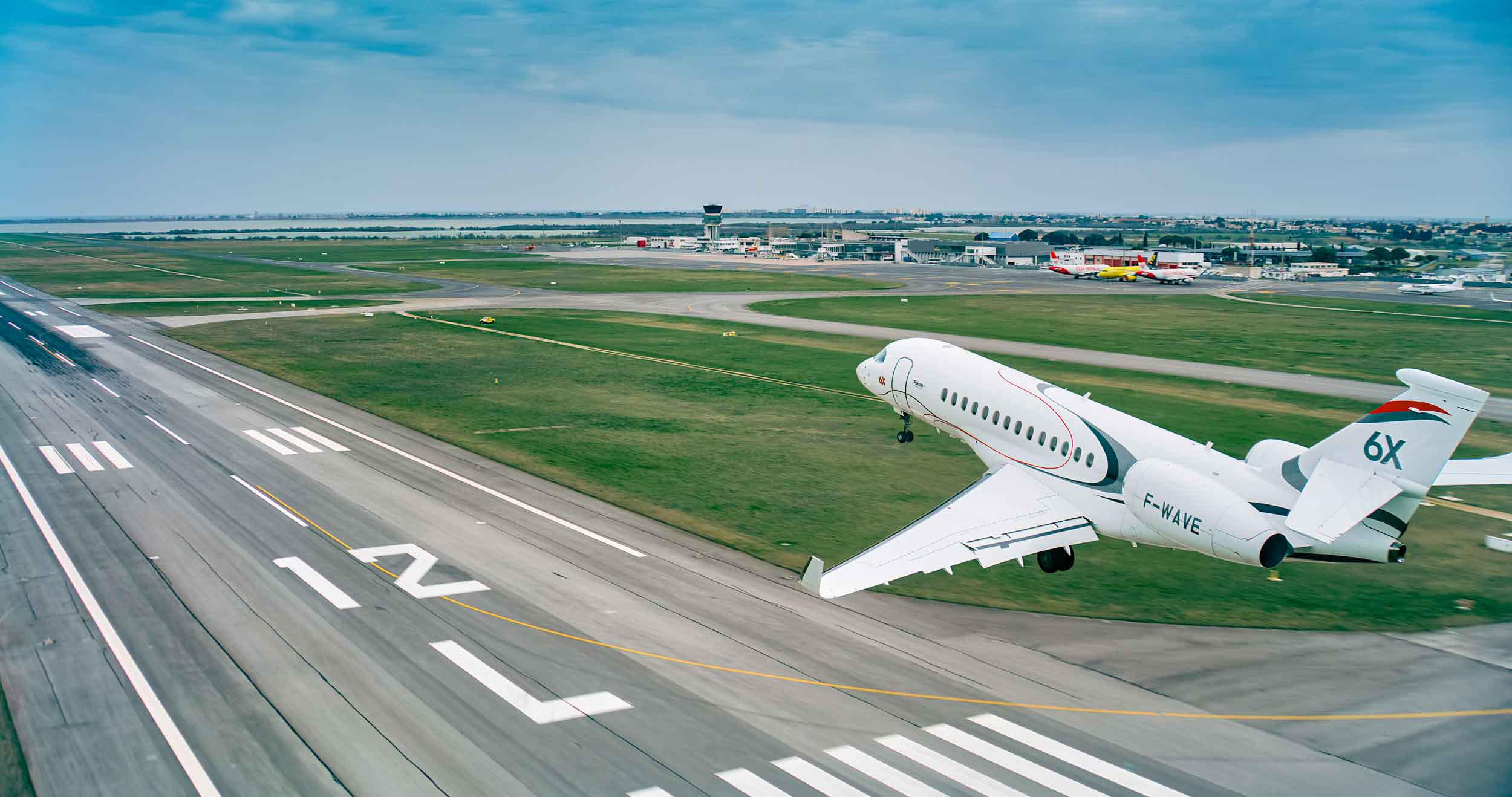 Dassault Falcon 6X is one of the jets operated by TAG. Photo: Dassault