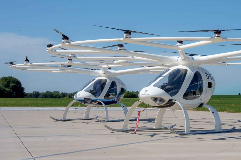 Volocopter has just received a Permit to Fly for its second prototype. Photo: Volocopter