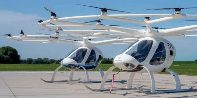 Volocopter has just received a Permit to Fly for its second prototype. Photo: Volocopter