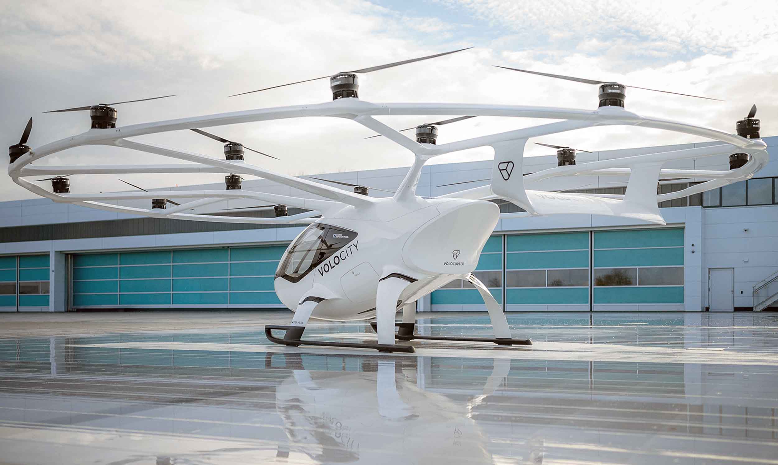 Volocopter VoloCity, intended as urban air transport
