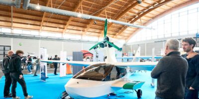 HiFLY's hydrogen powered H167 shown at last year's AERO. Photo: AERO