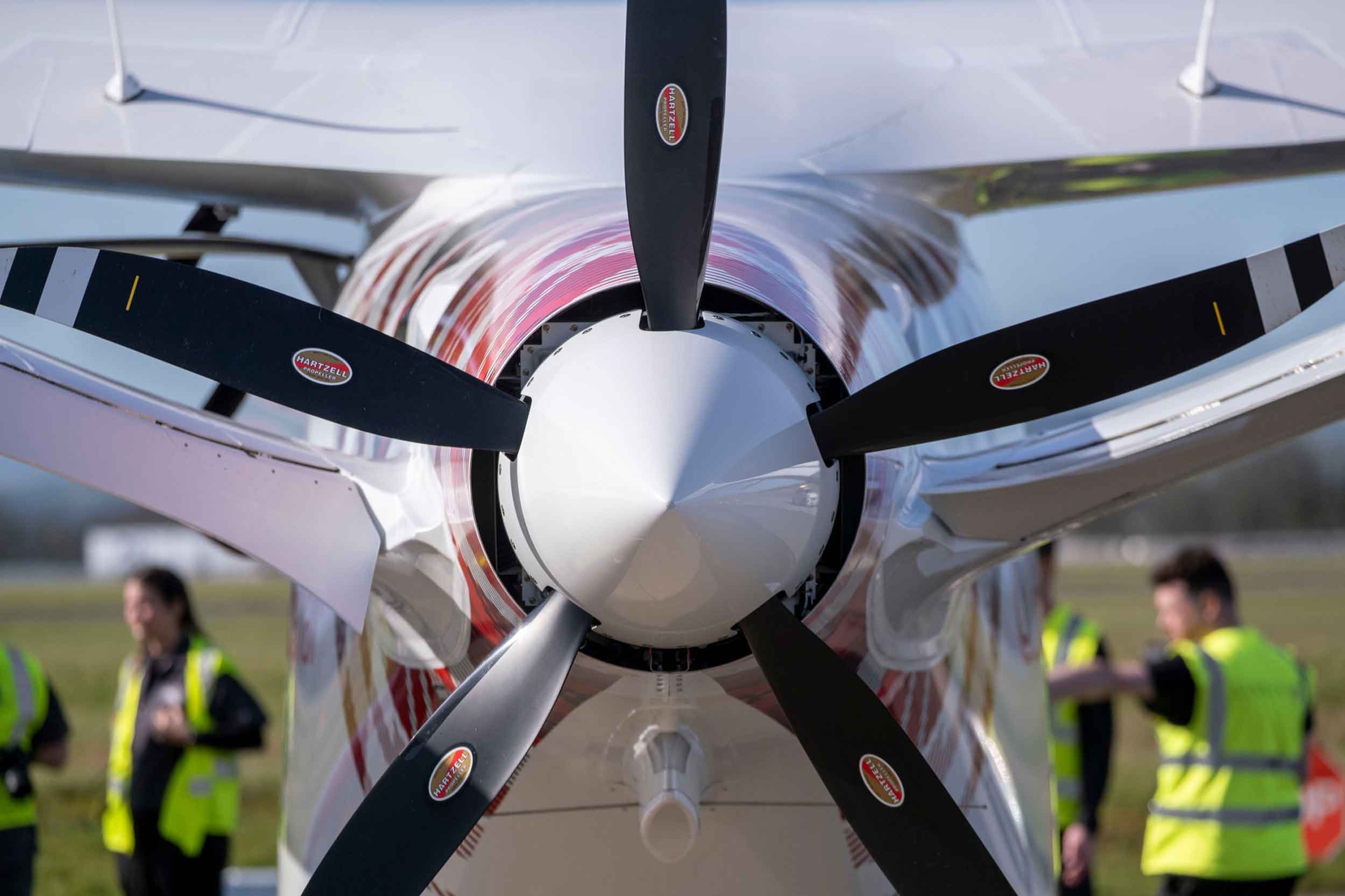 Beta Alia is a conventional aircraft powered by electric motors