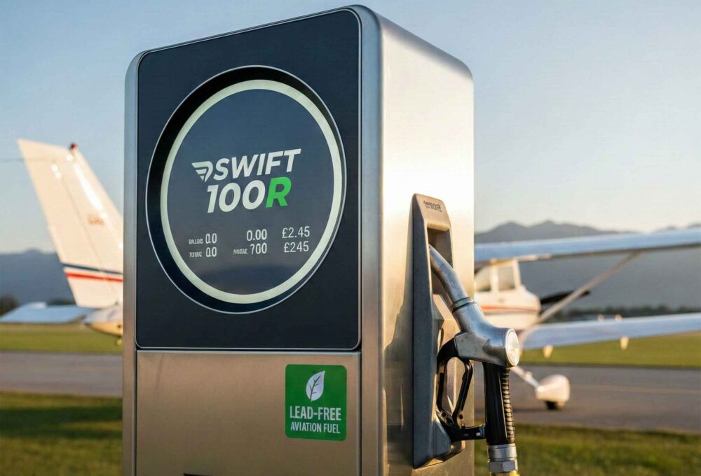 Swift 100R avgas fuel pump