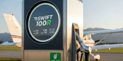 Swift 100R avgas fuel pump
