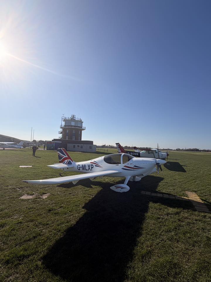 Europa aircraft at Manchester Barton