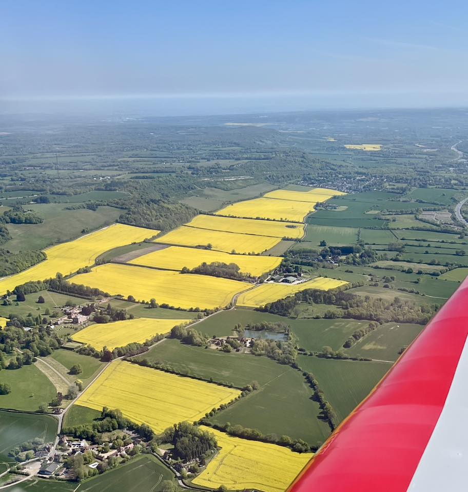 Aerial landscape