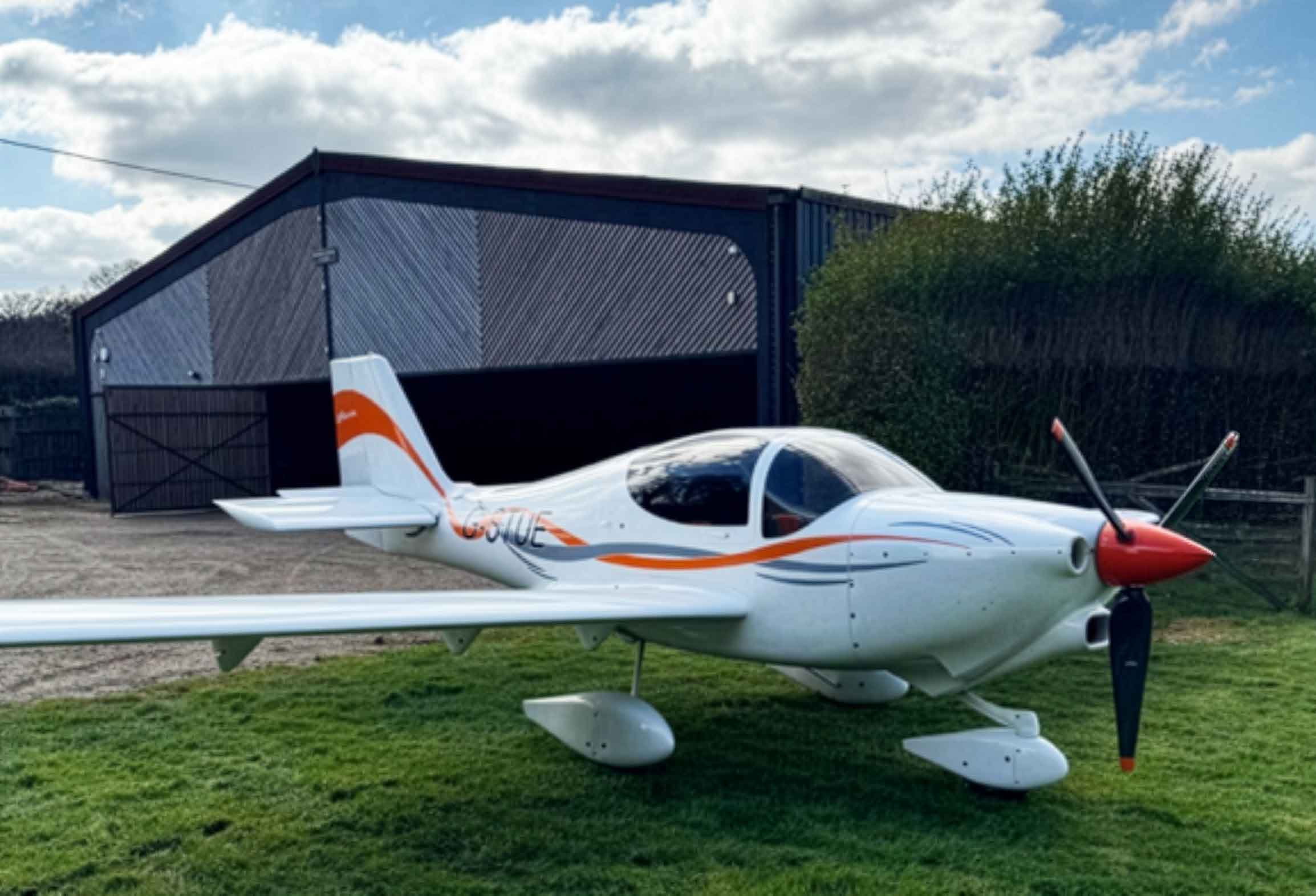 Jon has already bought an aircraft - a Europa