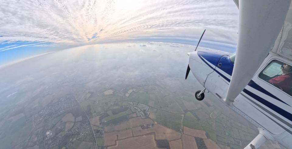 Light aircraft.