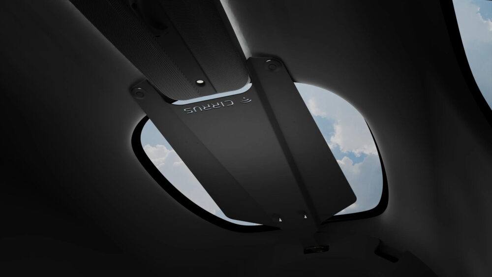 Cirrus mount for Starlink connection. Photo: Cirrus