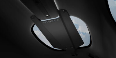 Cirrus mount for Starlink connection. Photo: Cirrus