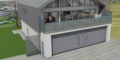 Fancy a combined home and hangar? Image: Peter Day