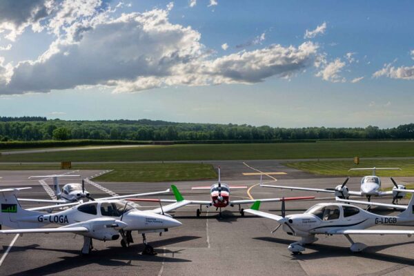 Some of the aircraft fleet at Leading Edge