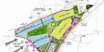 Proposed Logistics Park close to Popham Airfield