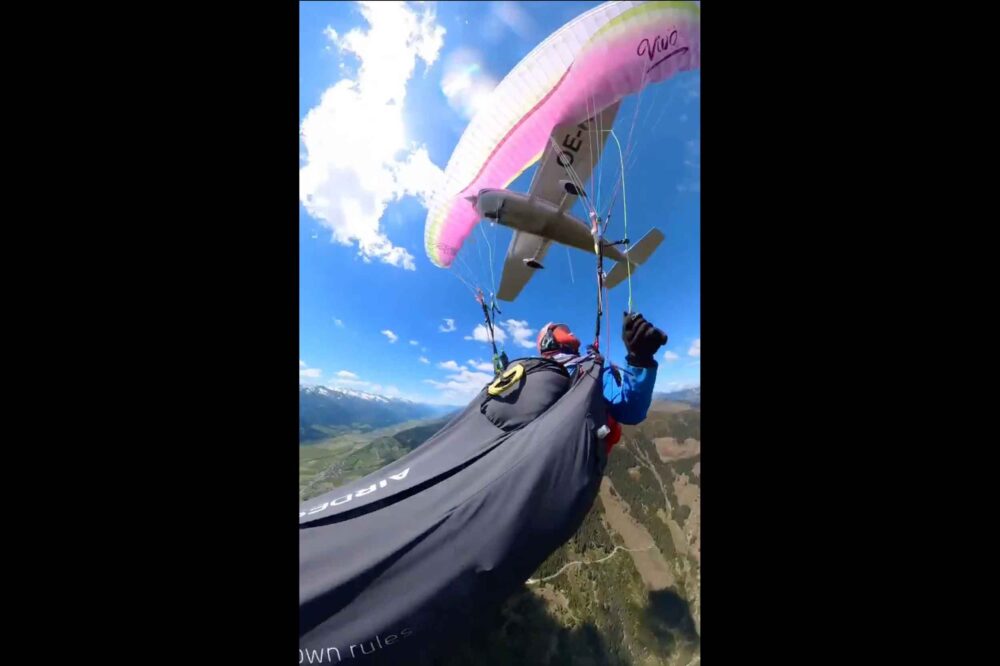 Cessna hits poaraglider