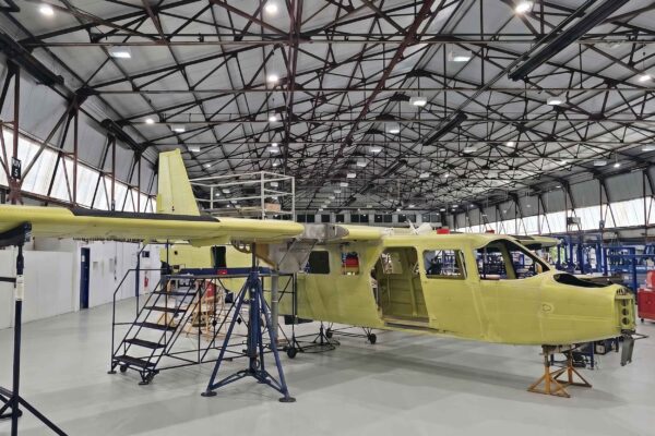 First UK-made Islander is 75% complete says Britten-Norman