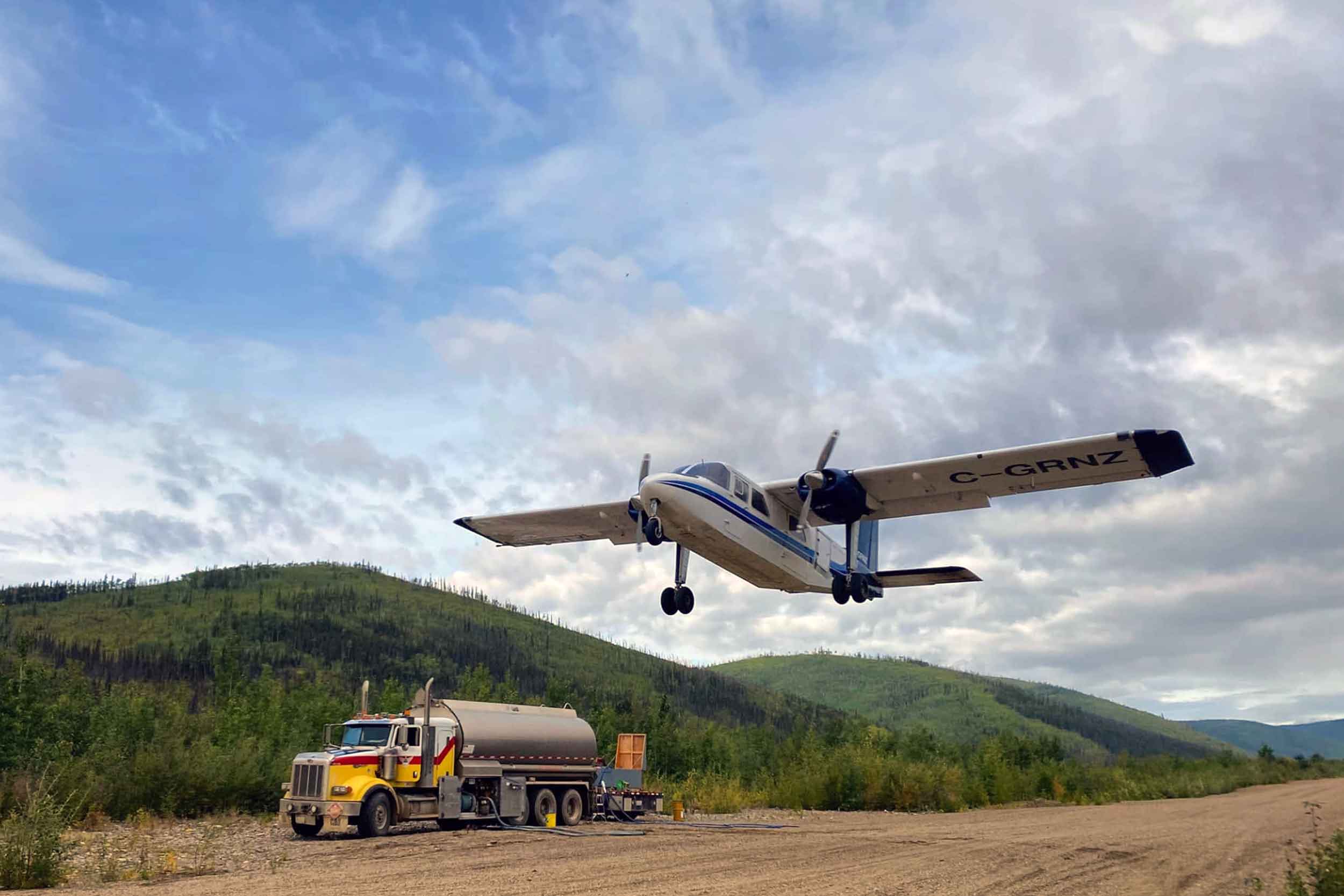 Britten-Norman's Islander is sometimes called 'Land Rover of the Skies' for its rough strip ability. Photo: Britten-Norman