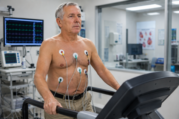 Stress ECG test