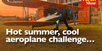 Cool aeroplanes for hot summer