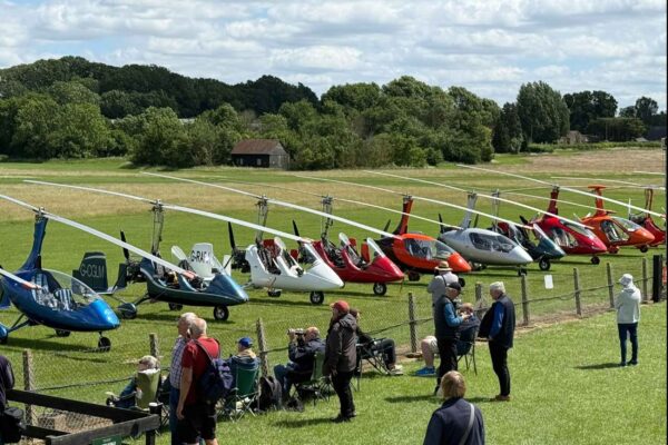 88 gyros turned up at Old Warden to help set the new record