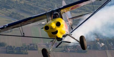 Luke Czepiela flying the Carbon Cub