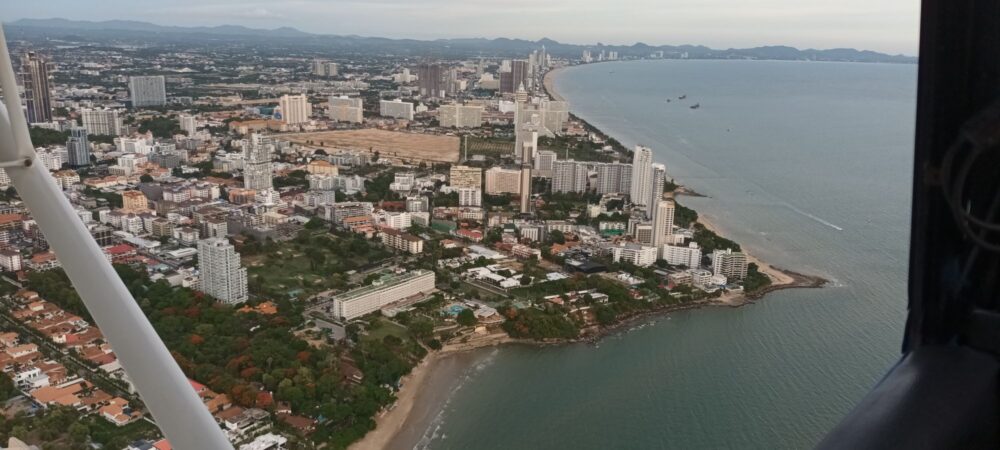 Aerial view.