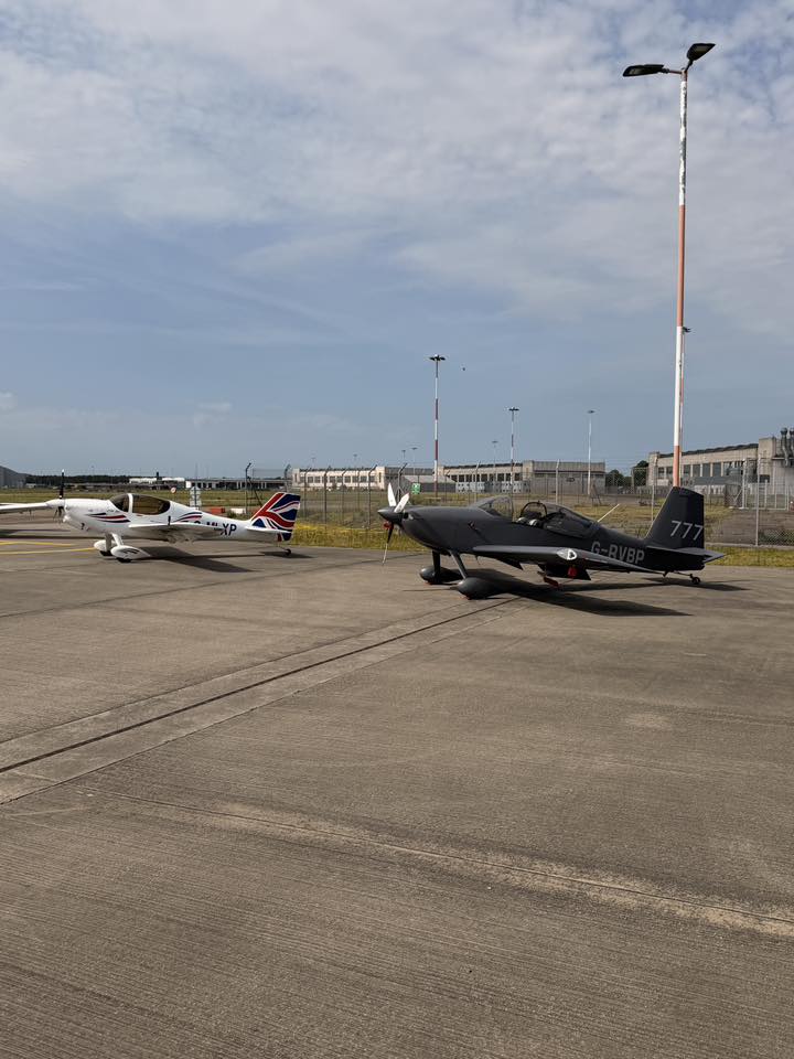 Doncaster Airport.