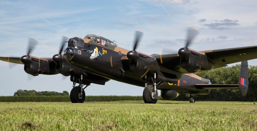 You can have a ride in the Lancaster 'Just Jane' at East Kirkby. Photo: Lincs Aviation