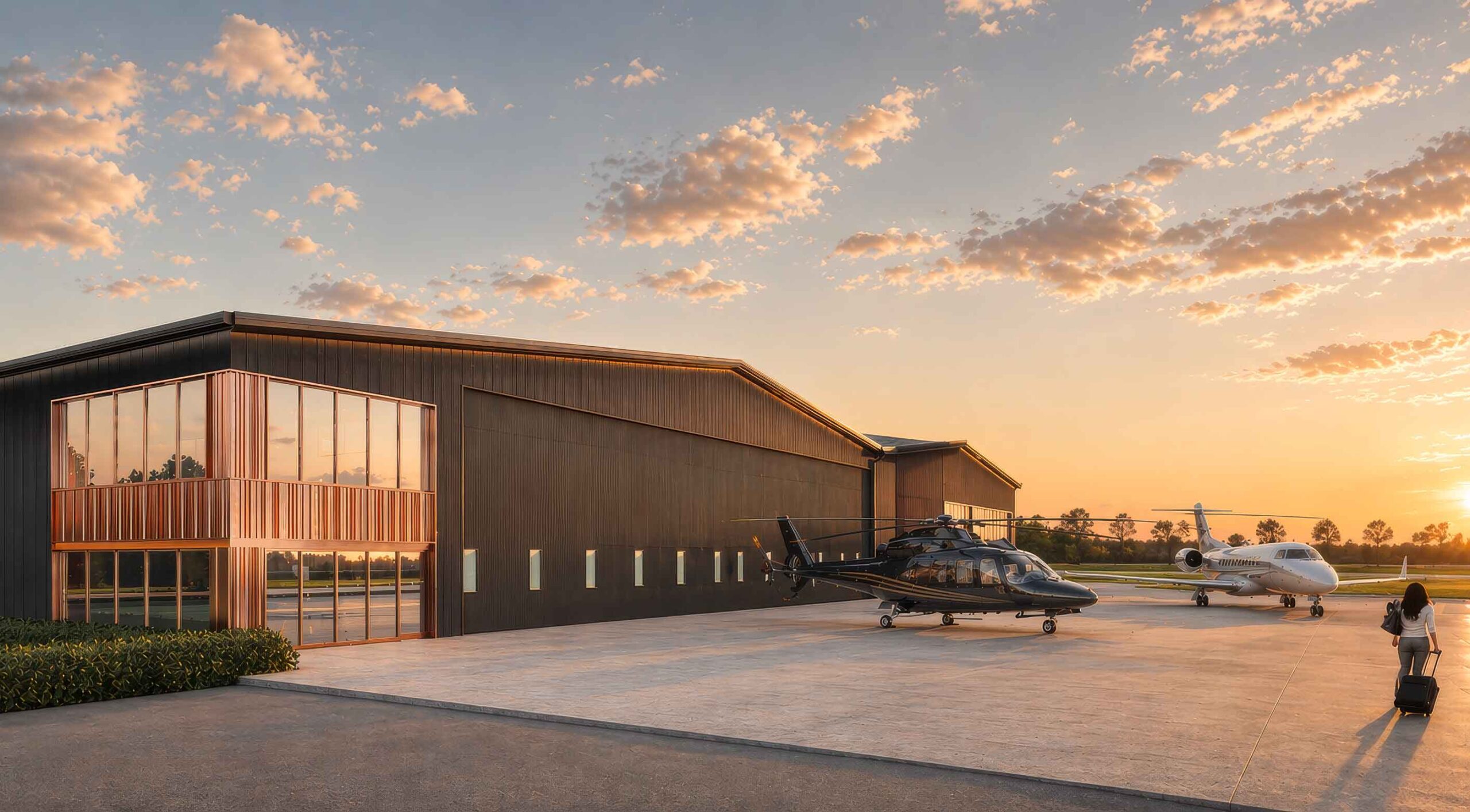 Blackbushe Airport new look