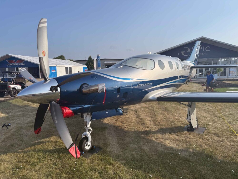 US manufacturer Epic has received EASA type certification for its single-engine turboprop, the E1000 AX. With a full fuel payload of 534kg and a max cruise speed of 333kt, the aircraft can climb at 4,000ft/min and has a max range of 1,560nm. Cost? Base price is $4.85m. Photo: Ed Hicks