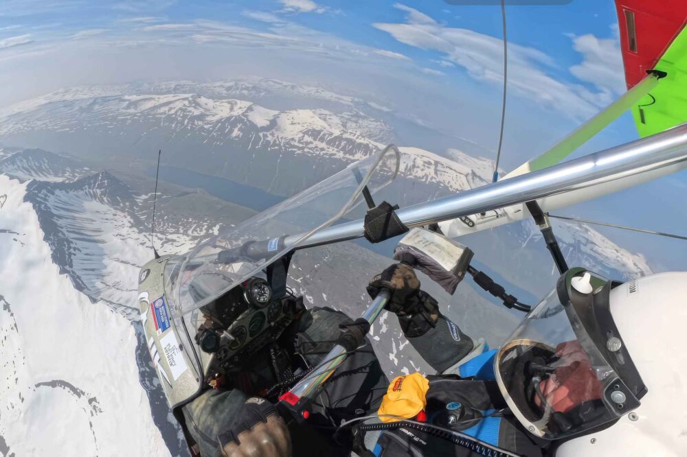 Flying to Iceland by flex-wing microlight across the North Atlantic!
