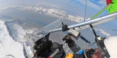 Flying to Iceland by flex-wing microlight across the North Atlantic!
