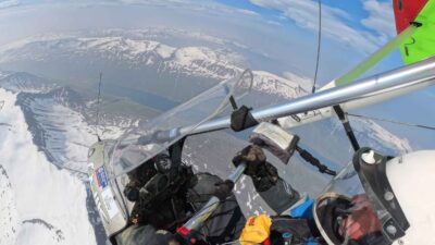 Flying to Iceland by flex-wing microlight across the North Atlantic!