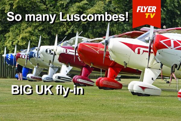 Luscombes 80th anniversary fly-in at Oaksey Park