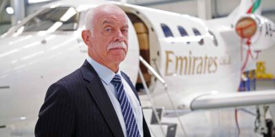 Martin Mahoney during his time as Head of Training at the Emirates Flight Training Academy. Photo: Emirates