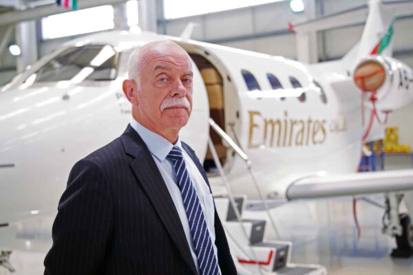 Martin Mahoney during his time as Head of Training at the Emirates Flight Training Academy. Photo: Emirates