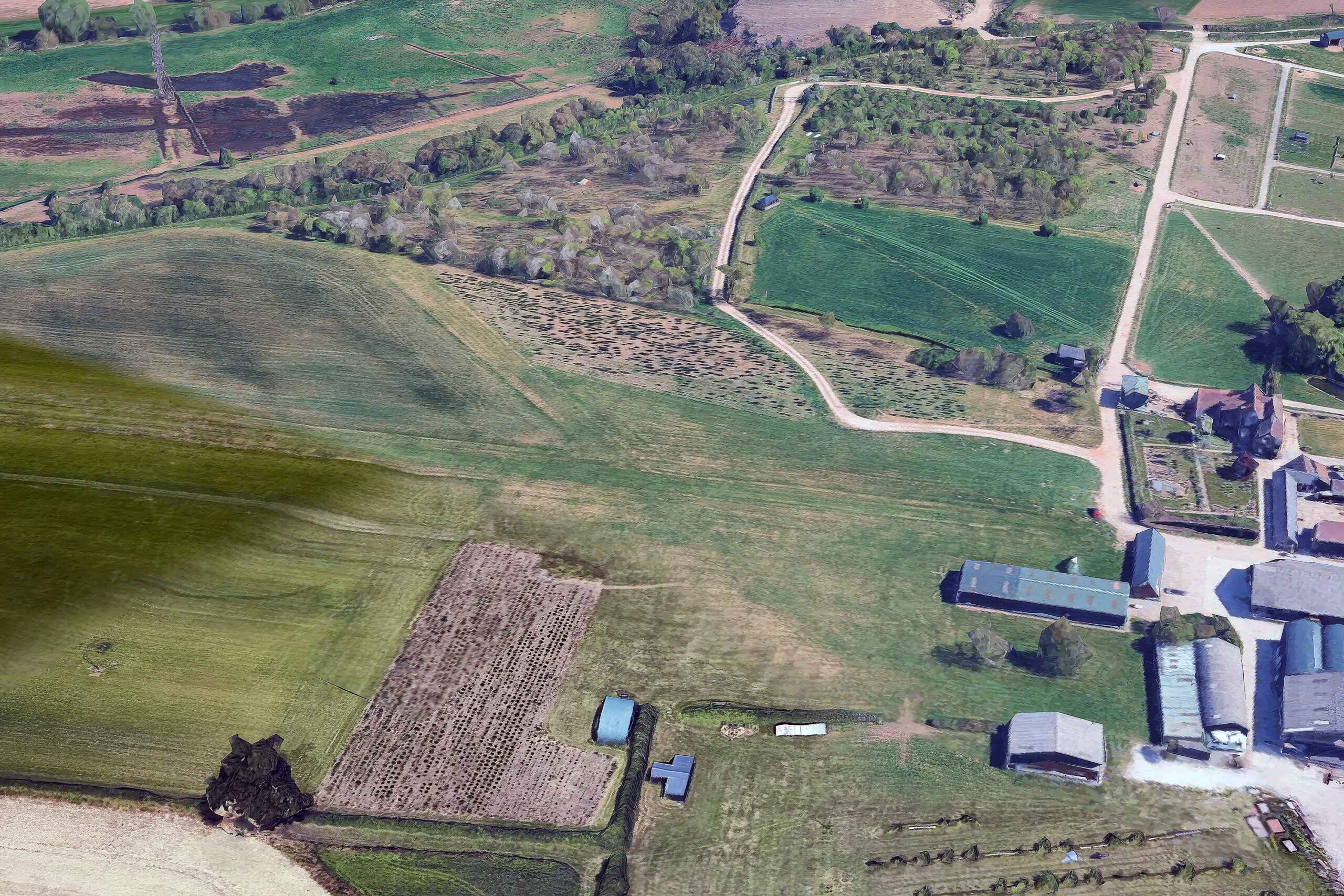 Over Farm Airfield